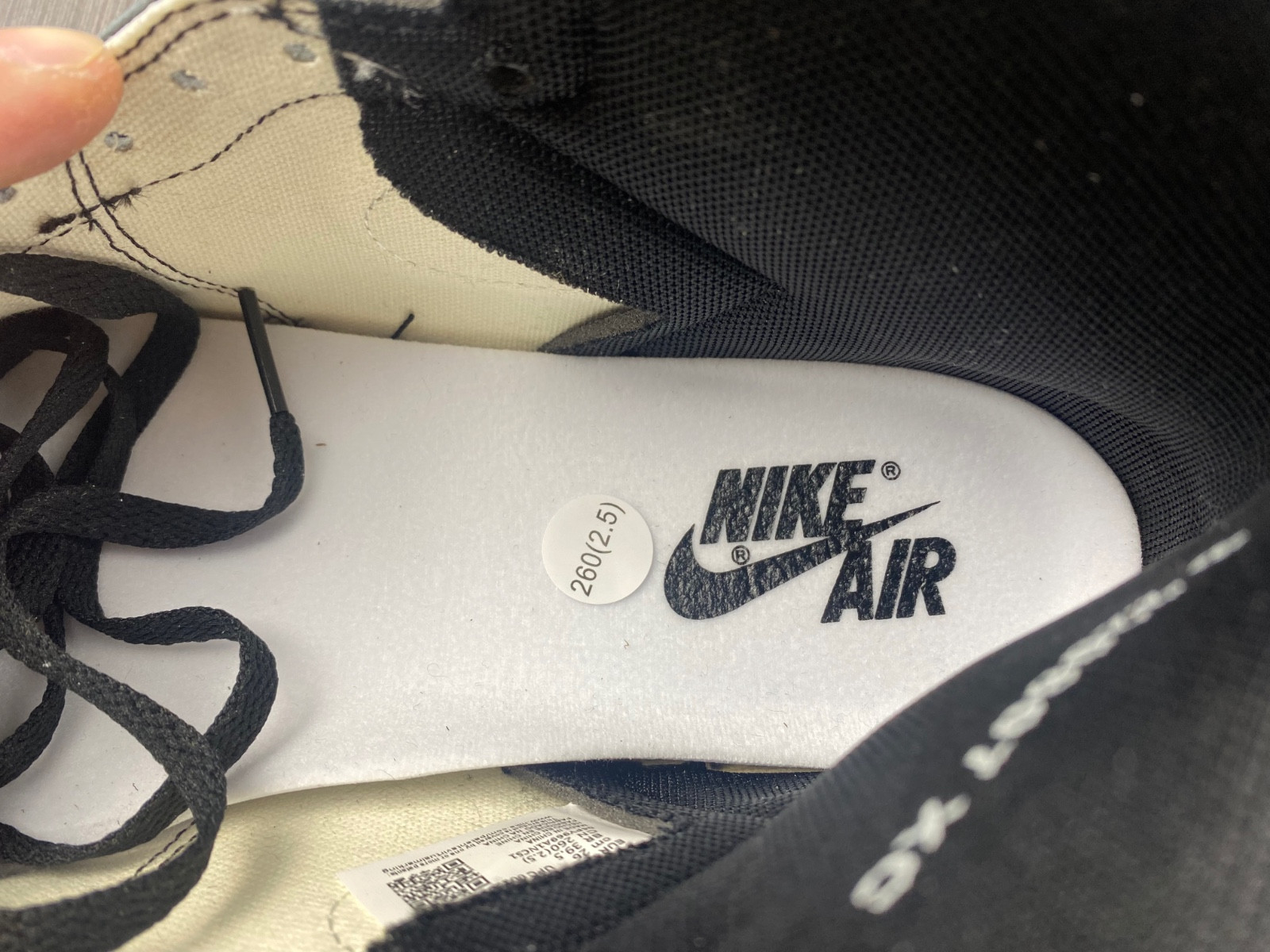 Jordan 1 Retro High 85 Black White (2023) BQ4422-001