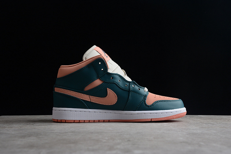Air Jordan 1 Mid “Dark Teal Green” BQ6472-308