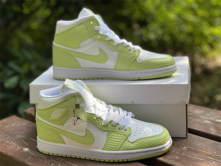 Air Jordan 1 Mid SE “Green Python” DV2959-113