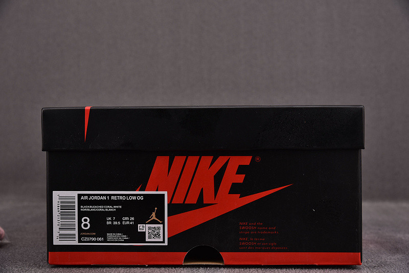 Air Jordan 1 Low OG “Bleached Coral” CZ0790-061