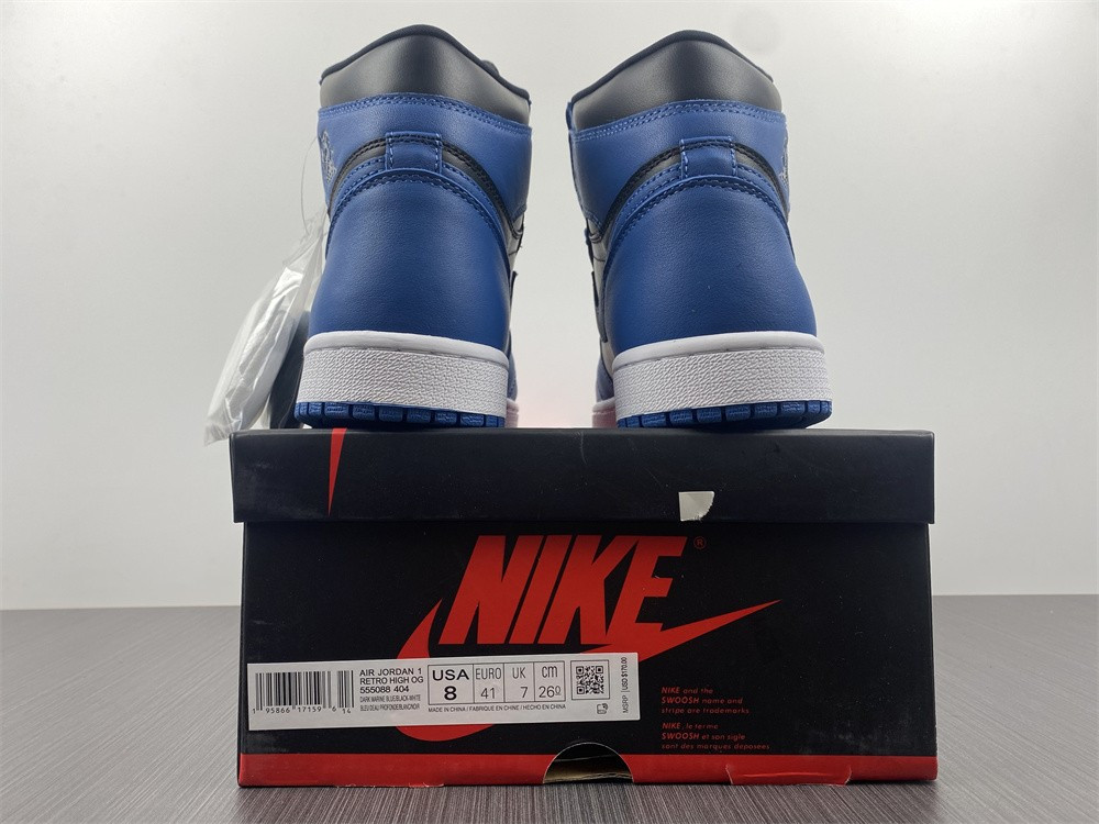 Air Jordan 1 High OG “Dark Marina Blue” 555088-404