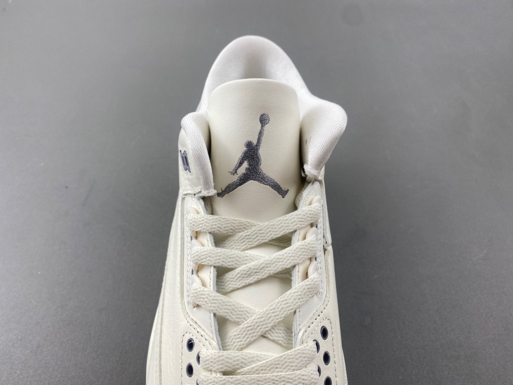Air Jordan 3 “Sail/Metallic Silver” CK9246-100