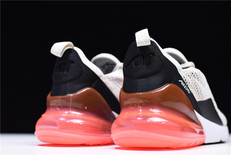 NIKE mens AIR MAX 270 “Light Bone” black AH8050-003