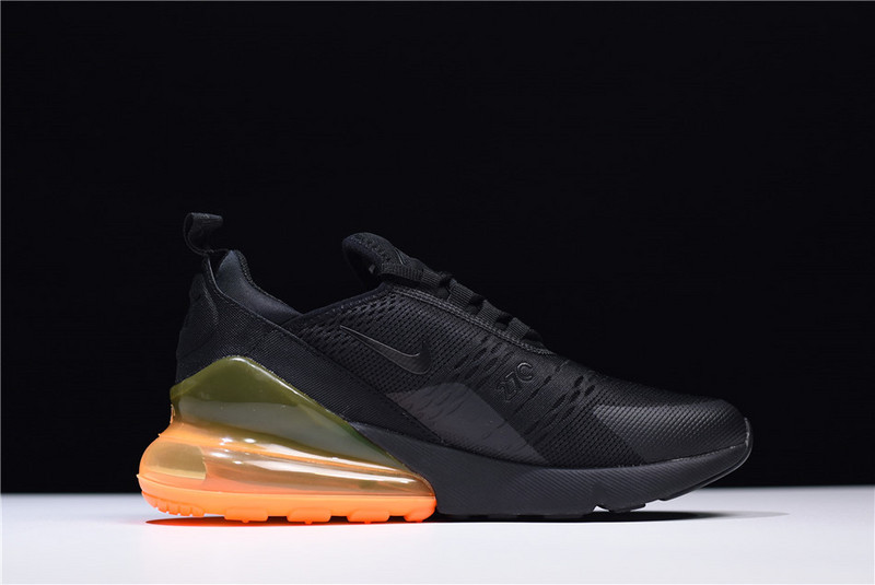 NIKE mens AIR MAX 270 “Tonal Orange” black  AH8050-008