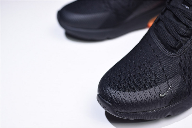 NIKE mens AIR MAX 270 “Tonal Orange” black  AH8050-008