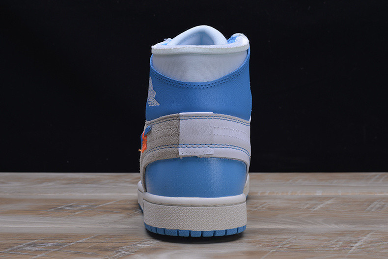 OFF WHITE Air Jordan 1 Powder Blue UNC AQ0818-148