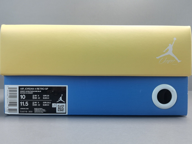 Union x Air Jordan 4 “Desert Moss” DJ5718-300