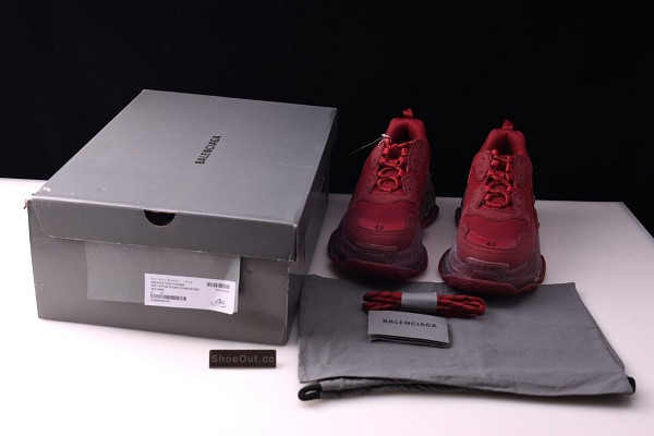 BLCG Triple S Clear Sole Red Wine 544351 W09E1 1628