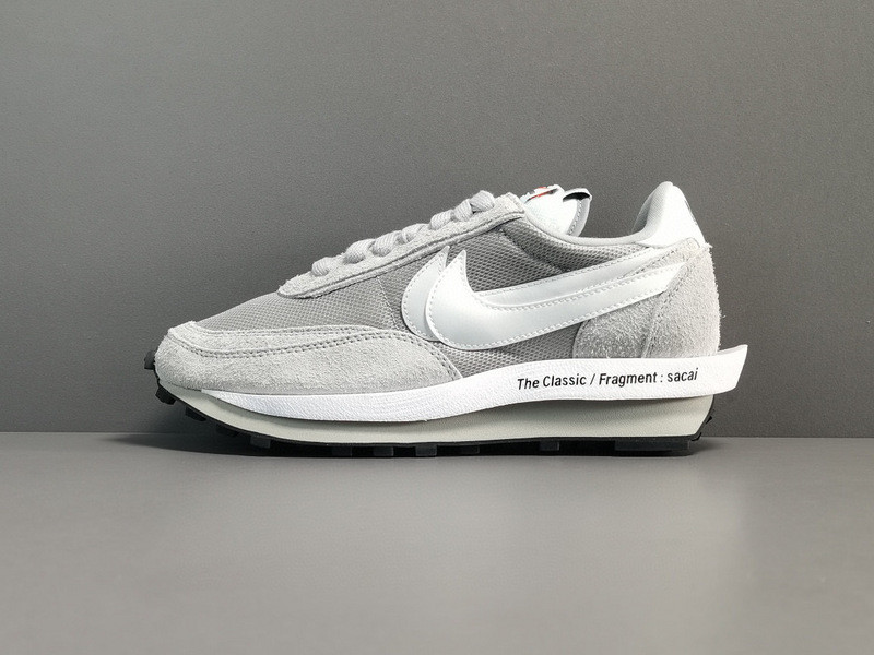 Fragment Design xSacai xNike LDWaffle "Light Smoke Grey"DH2684-001