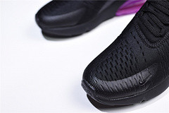 Nike womens  Air Max 270 black purple AH6789 016