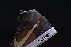 LUSV x OF x Air Jordan 1 Customs MENS AQ0818-202