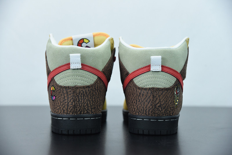 Color Skates x Nike SB Dunk High “Kebab & Destroy” CZ2205-700