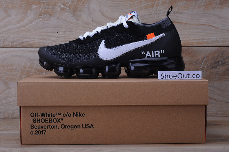 OF x Nike Air VaporMax Black White AA3831-001