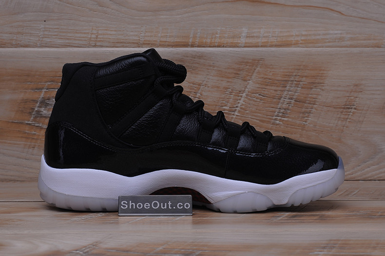 JORDAN 11 RETRO BP "72-10" black mens 378037-002
