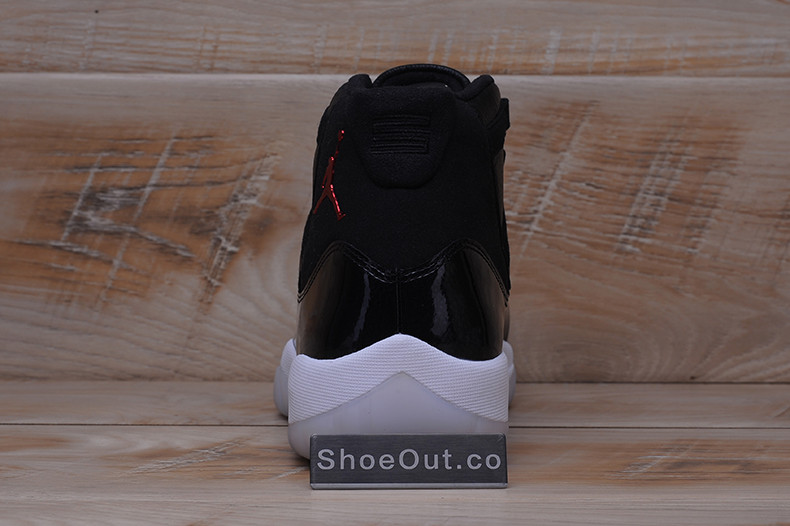 JORDAN 11 RETRO BP "72-10" black mens 378037-002