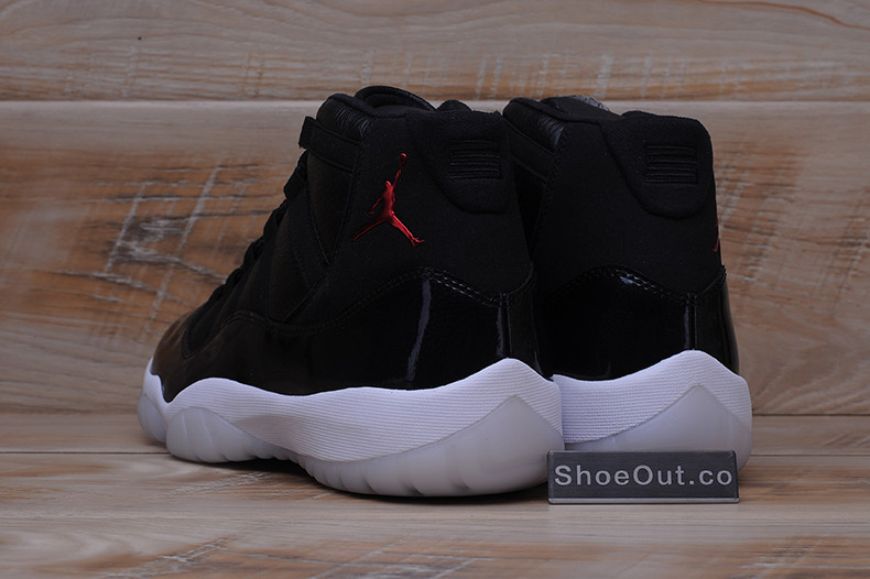 JORDAN 11 RETRO BP "72-10" black mens 378037-002
