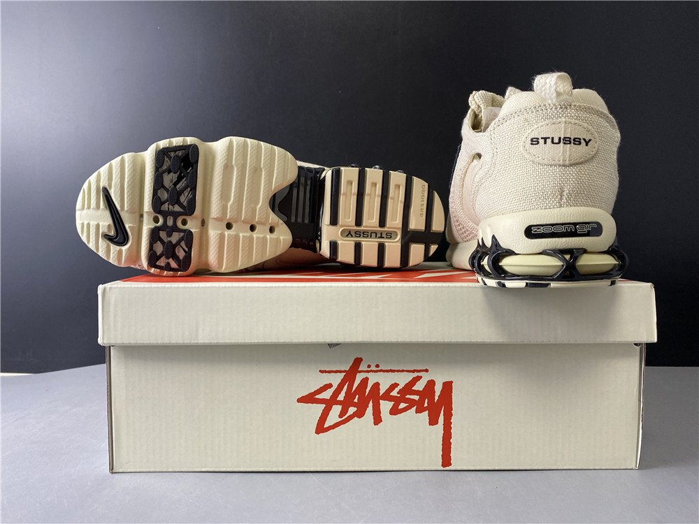 Stussy x Nike Air Zoom Spiridon Cage 2 Fossil CQ5486-200