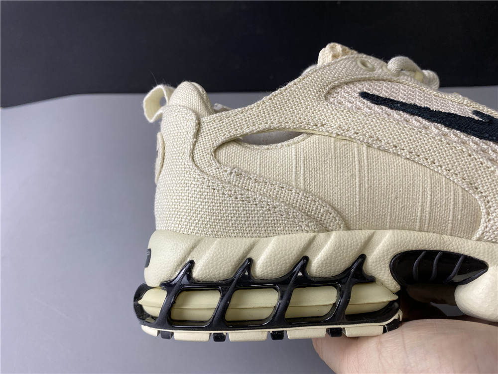 Stussy x Nike Air Zoom Spiridon Cage 2 Fossil CQ5486-200